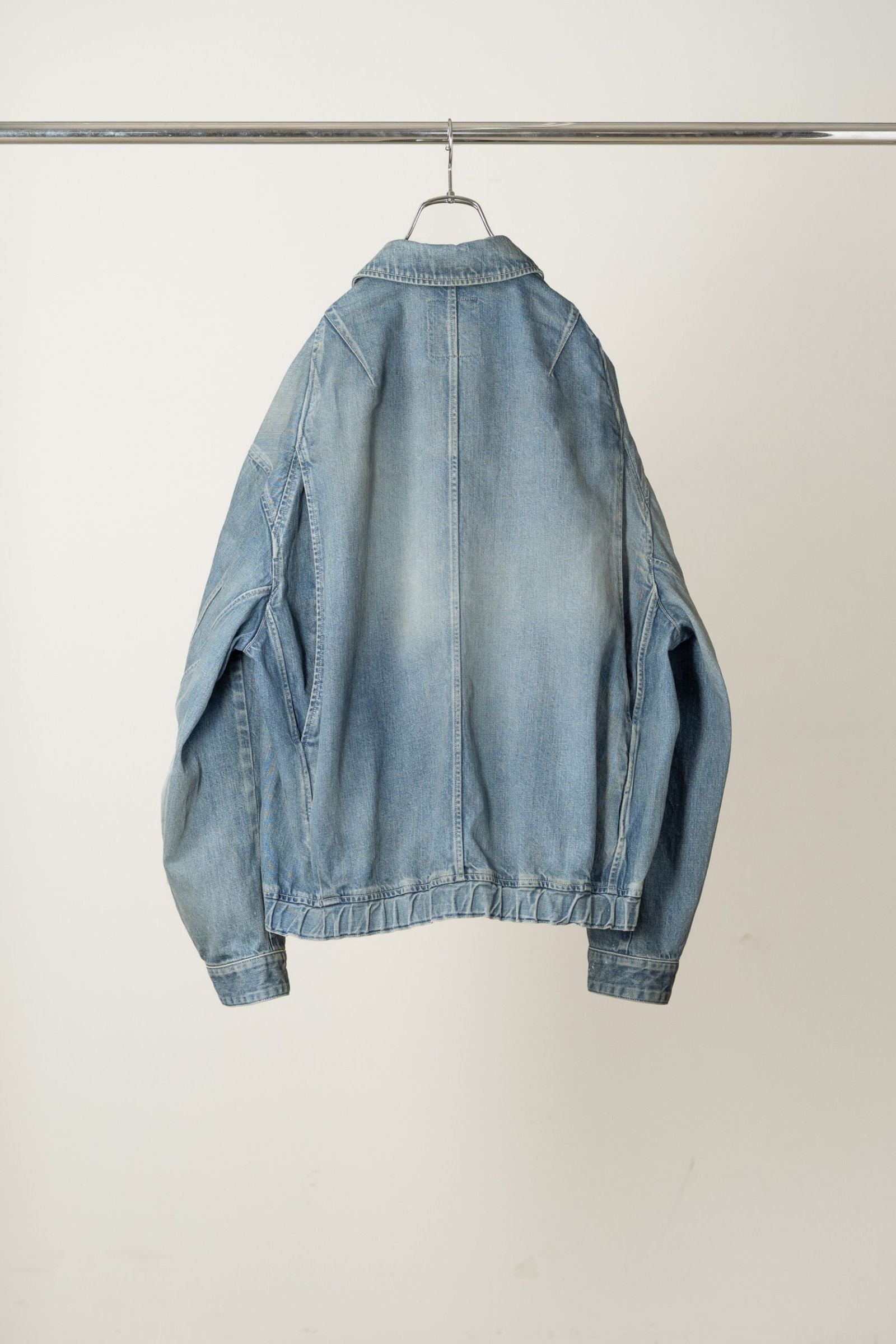 AGING DENIM TUCK JACKET | INDIGO | デニムジャケット