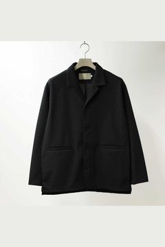 AIR PIQUE SHIRT JACKET | BLACK | シャツジャケット