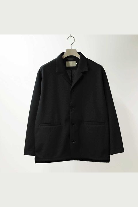 AIR PIQUE SHIRT JACKET | BLACK | シャツジャケット