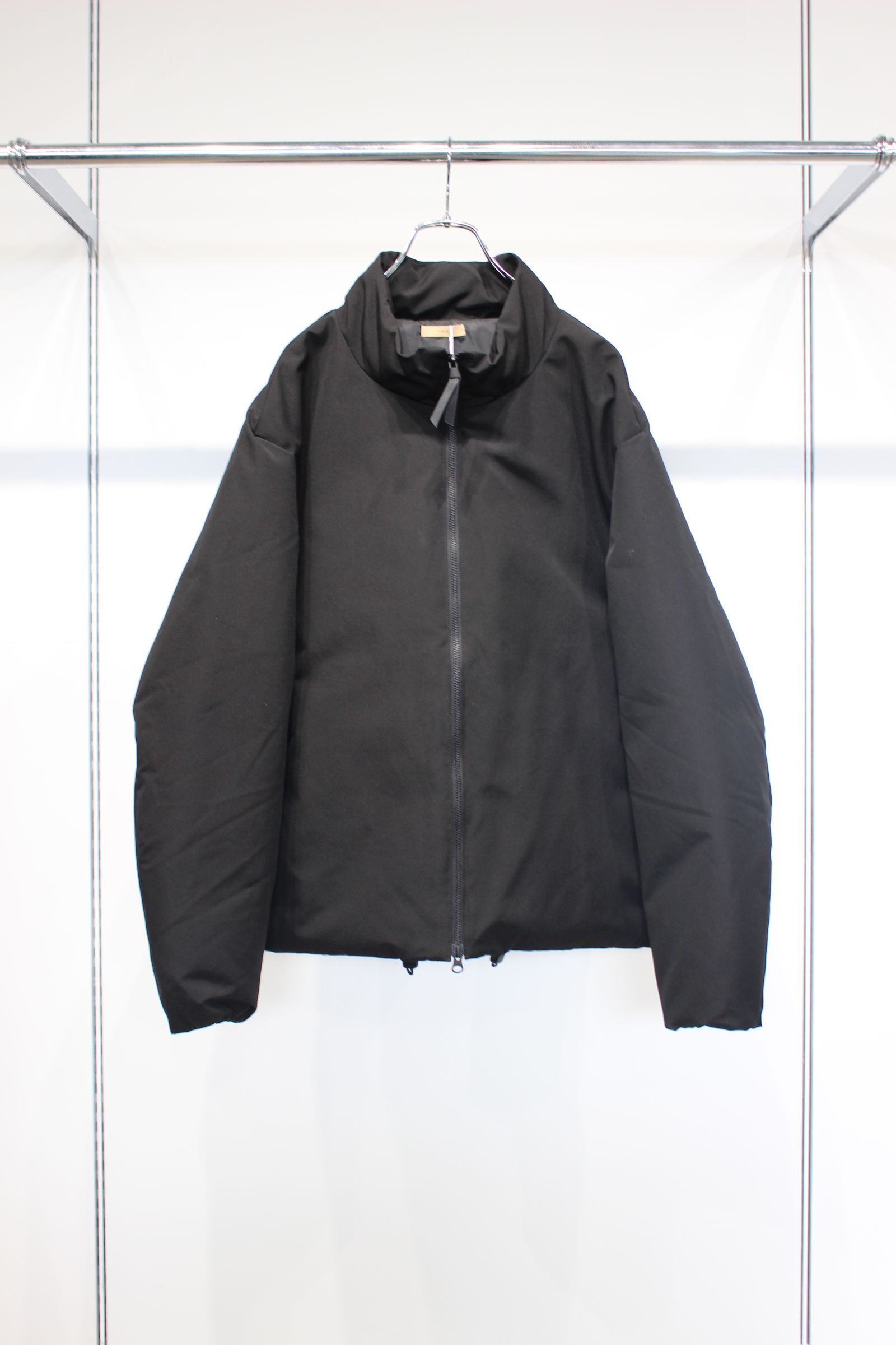 [ラスト1点] WEATHER CLOTH DOWN BLOUSON | BLACK | ダウンジャケット