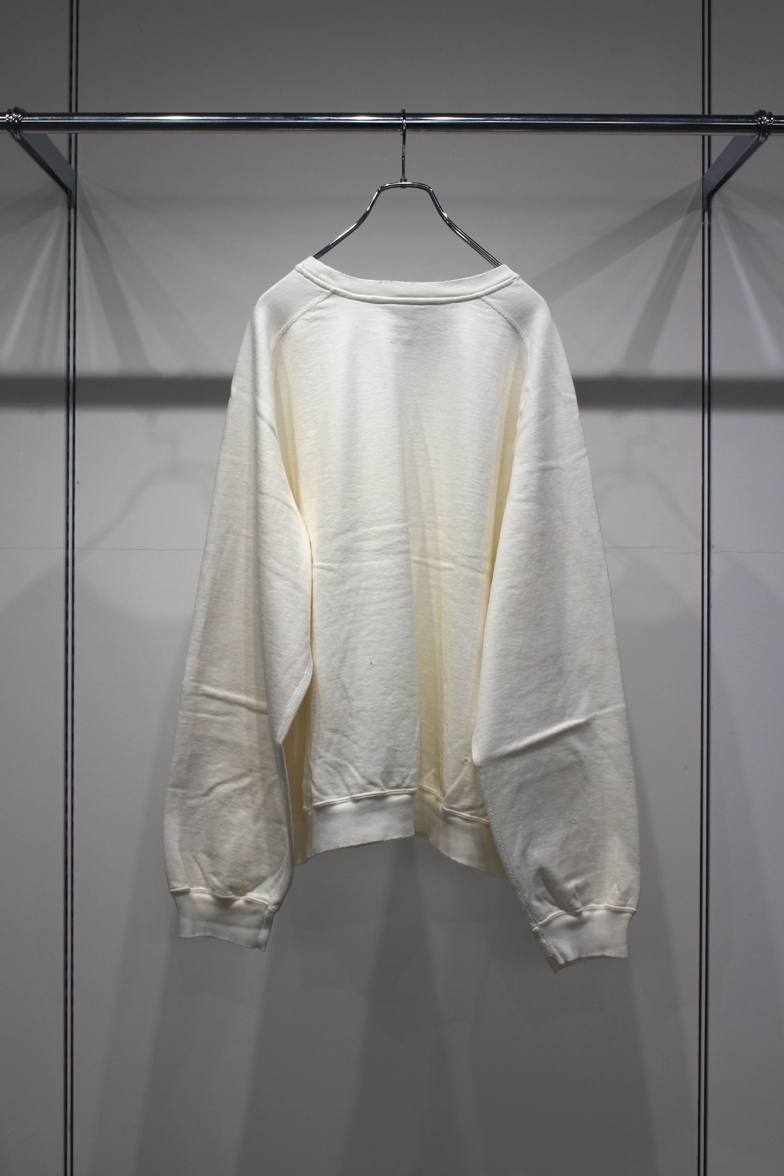 LIGHT LOOP SWEAT SHIRT | WHITE | スウェット