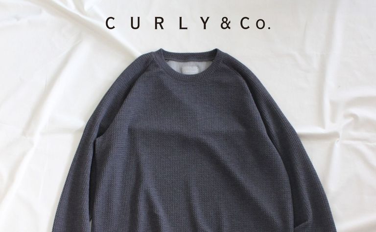CURLY&Co. | SOFT RIPPLE JERSEY L/S TEE | 商品説明