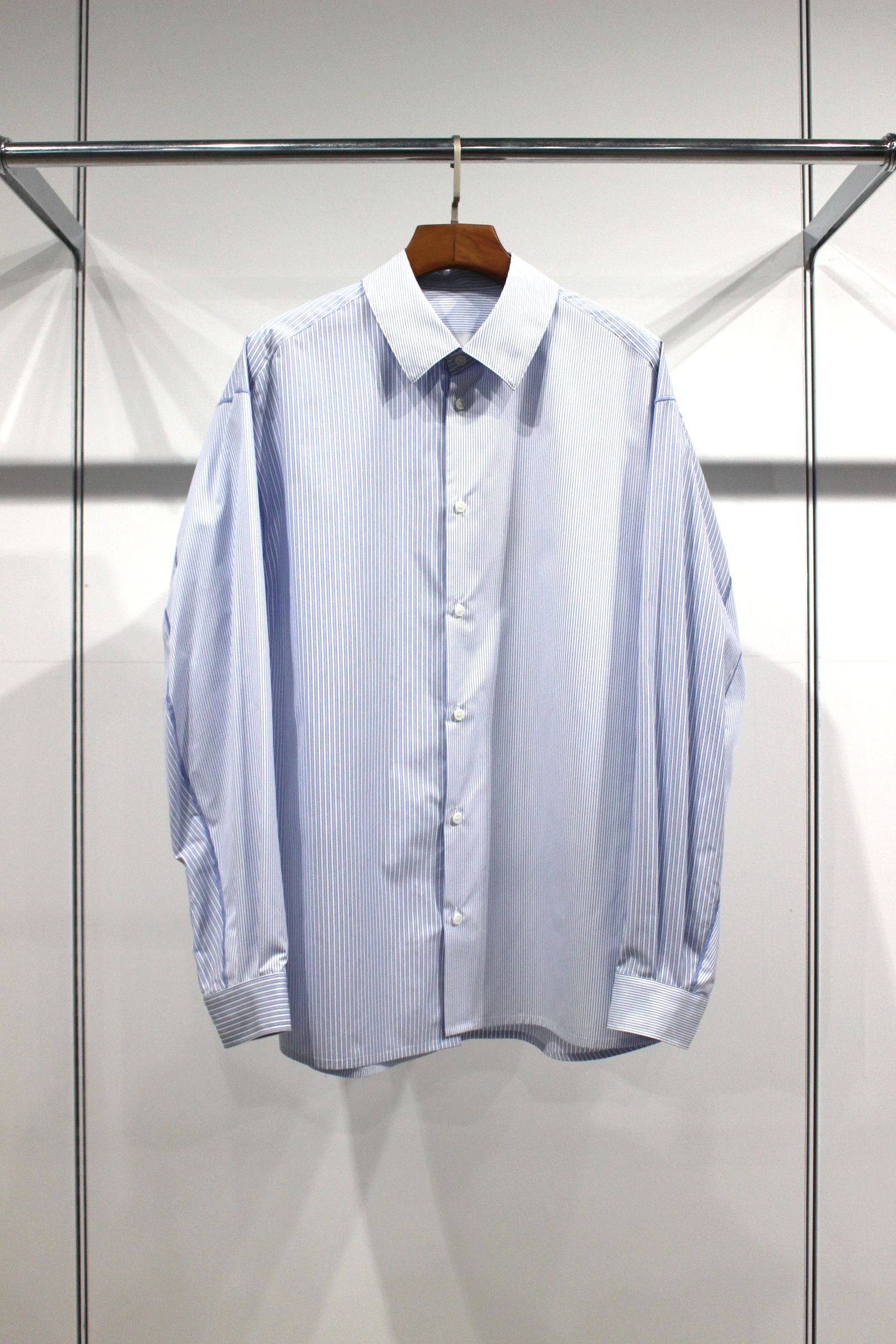 Soft Seamer Mulch Regular Shirt | SAX | シャツ