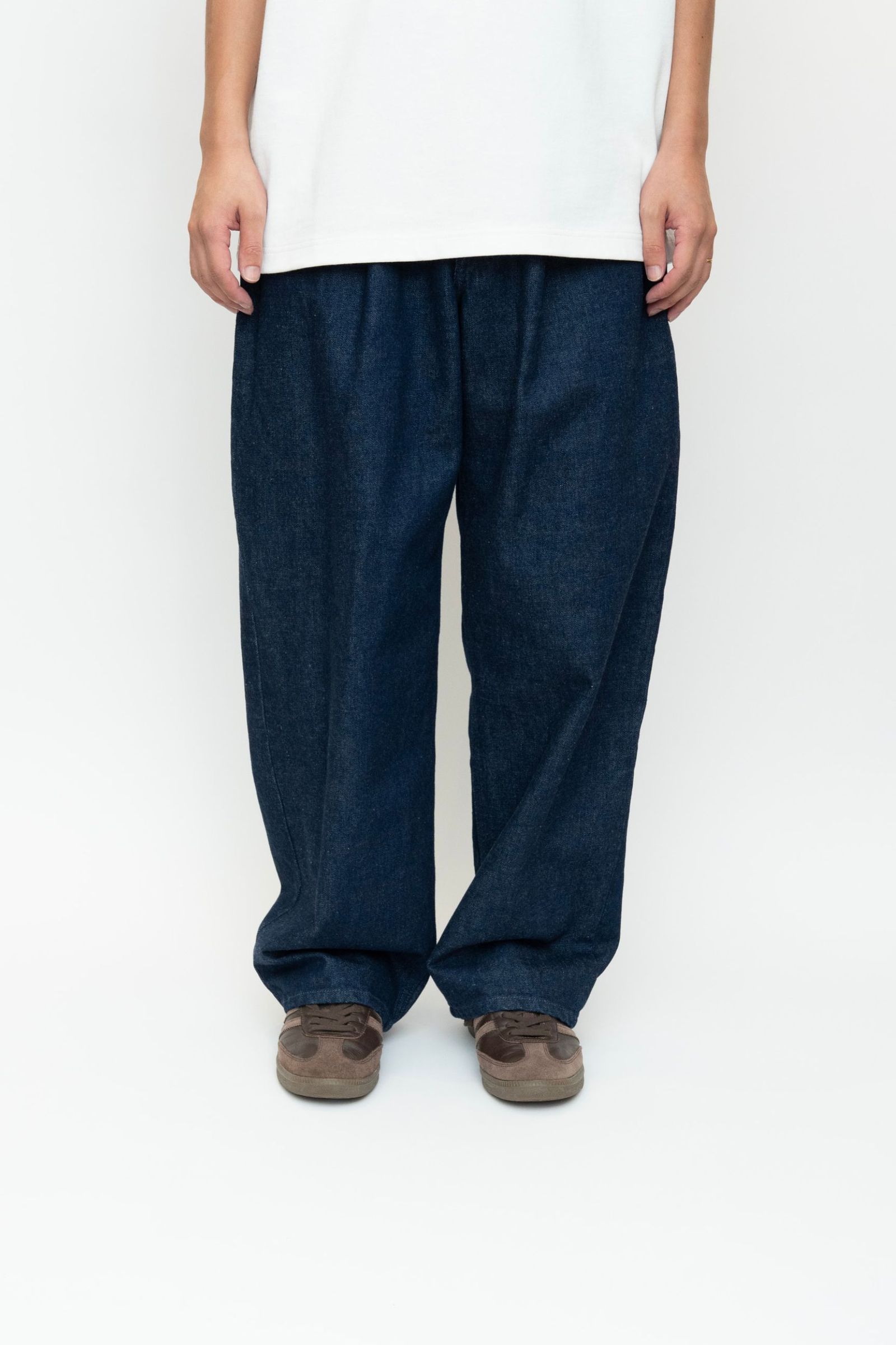 EVCON - 1TUCK BAGGY DENIM | INDIGO | デニム | NapsNote