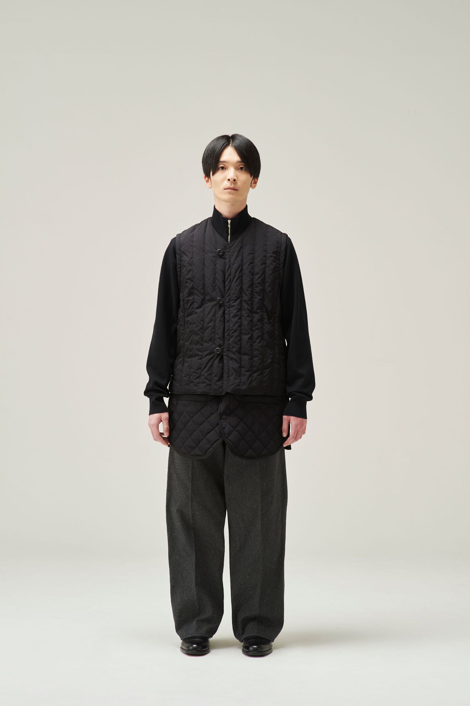 QUILTING DOWN JACKET<TAION Tech System×saby> - TAION Tech System 800fp Down -/5000MAH CHARGERセット