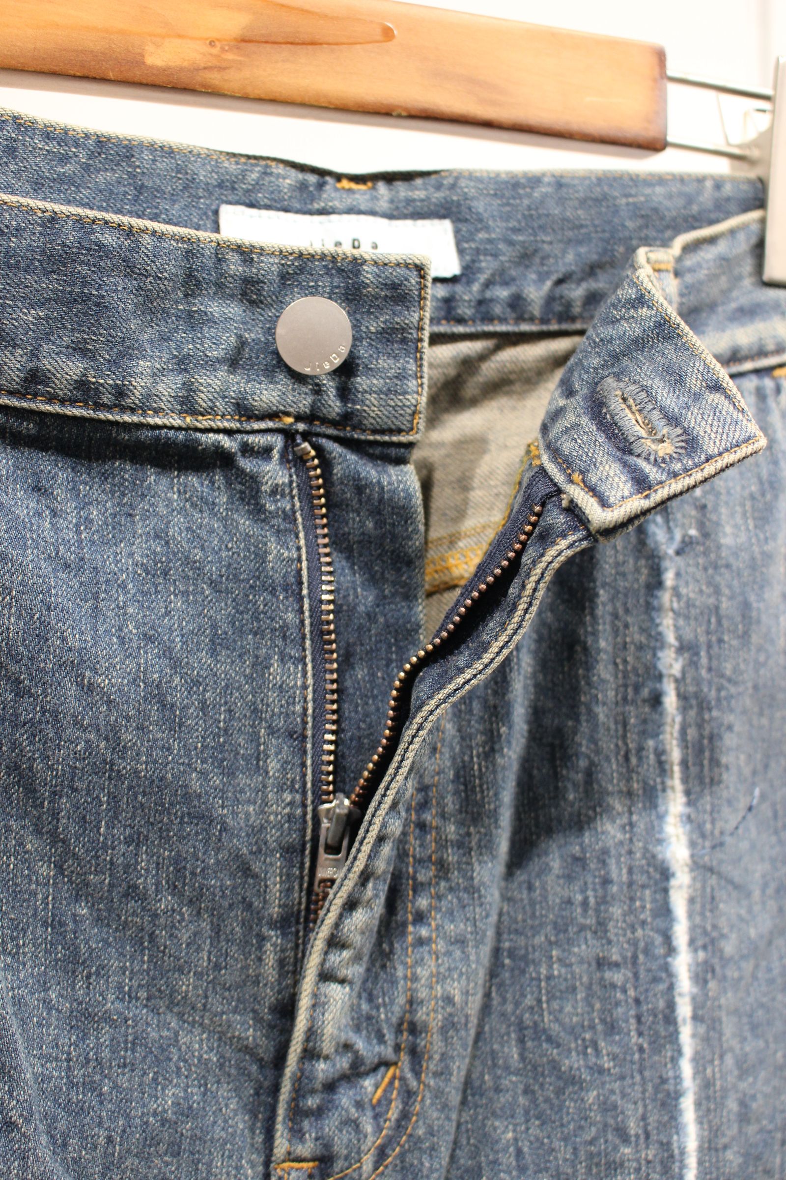 JieDa - CUTTING WIDE DENIM | INDIGO | デニム | NapsNote