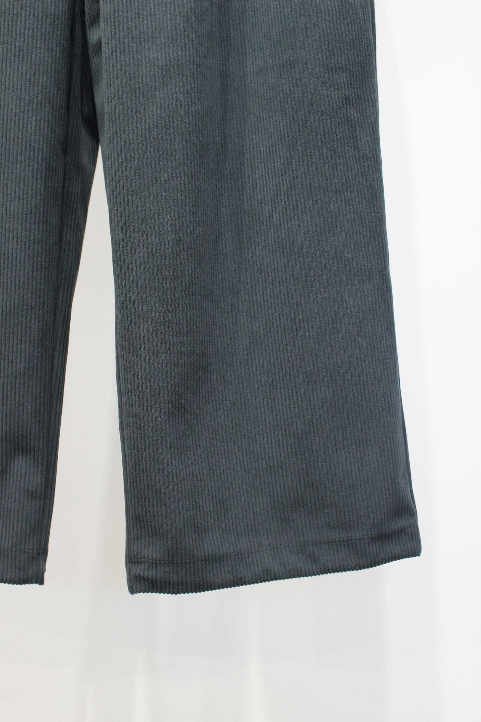 TRICOT CORDUROY PANTS | CADET BLUE | コーデュロイパンツ