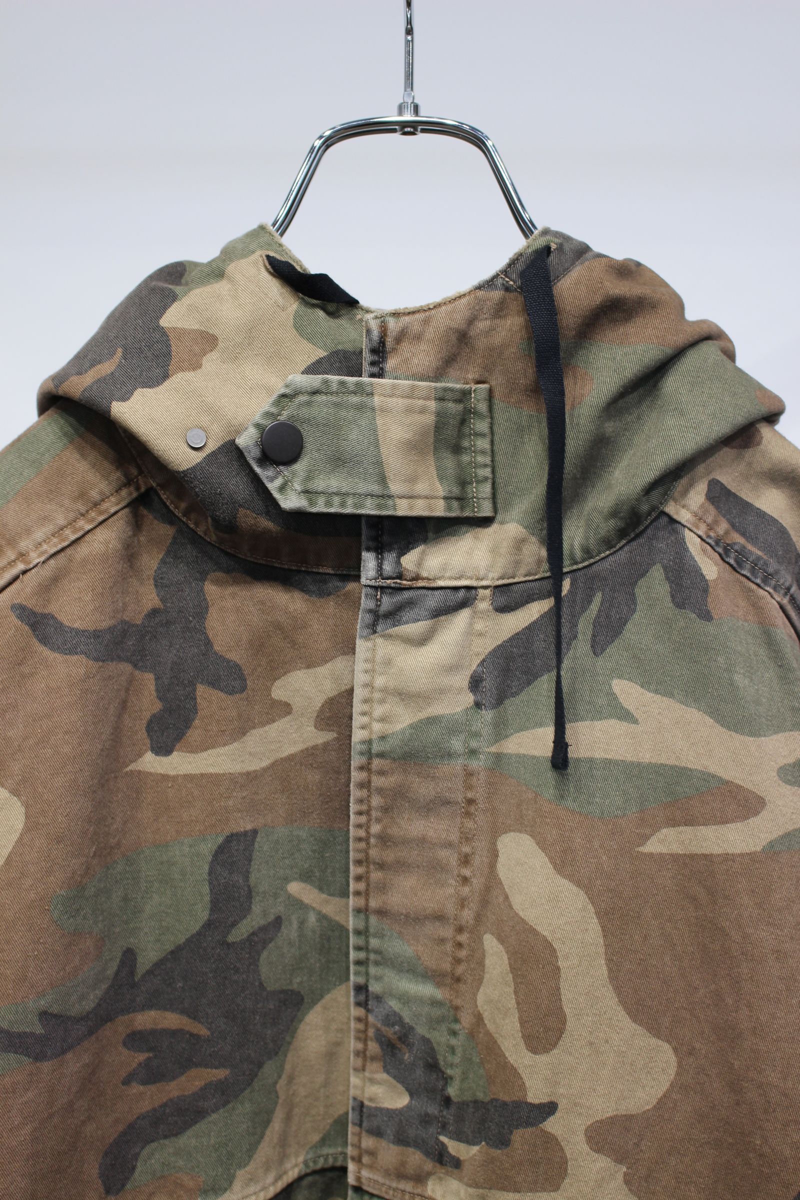 CAMO OVER HOODIE | WOODLAND | 迷彩ジャケット