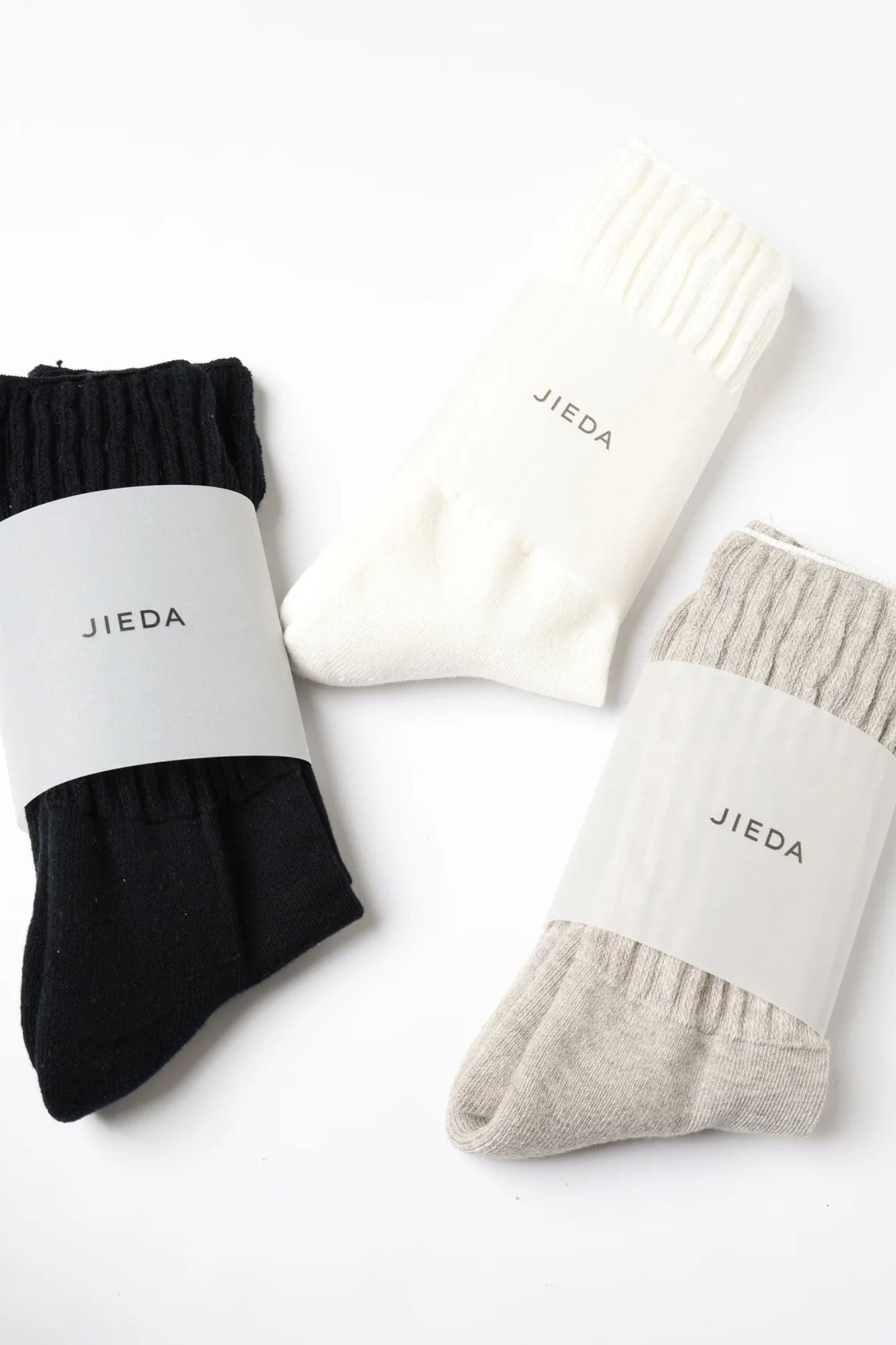 ORGANIC COTTON RIB SOCKS | OFF WHITE | ソックス