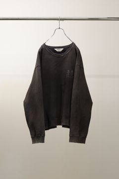 [ラスト1点] BRIDGE SWEAT SHIRT | BLACK | スウェット