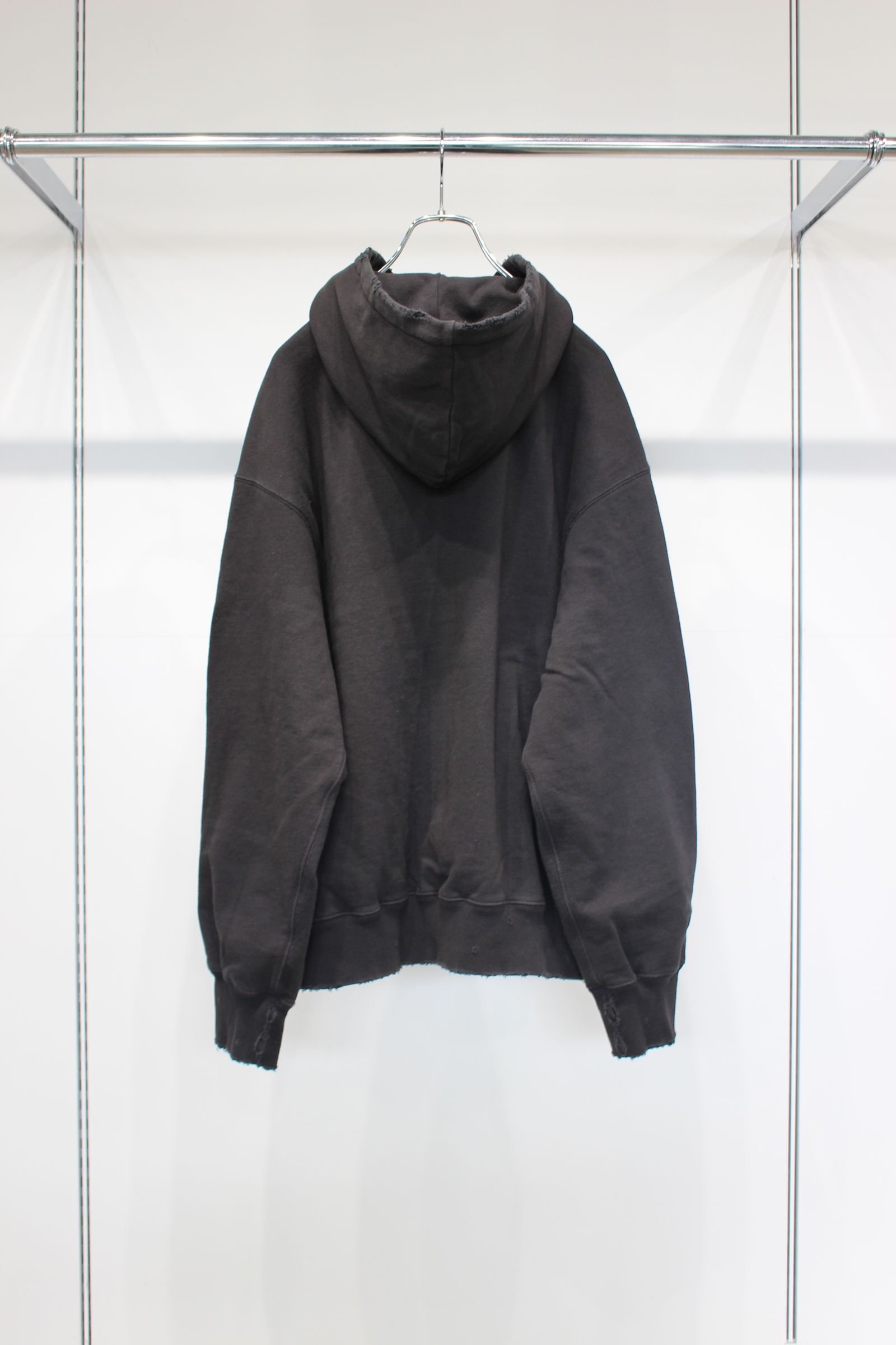 ZIP HOODIE | BLACK | ジップフーディー