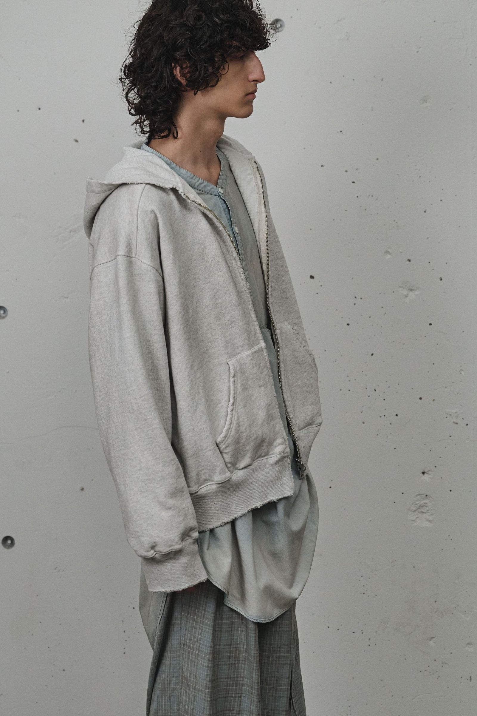 ZIP HOODIE | HEATHER | ジップフーディー