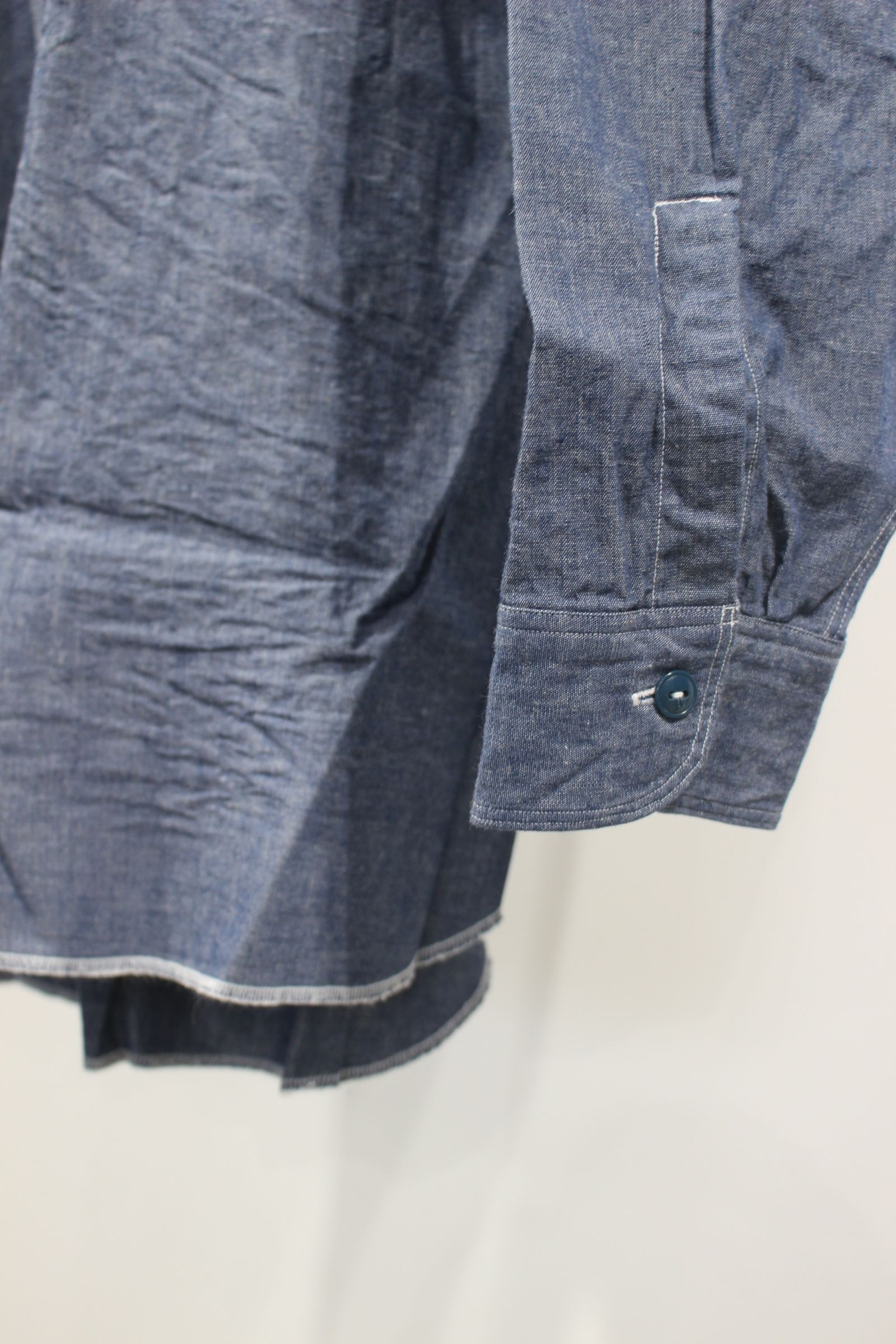 HYPER BIG MILITARY SHUTTLE CHAMBRAY SHIRT/シャンブレーシャツ