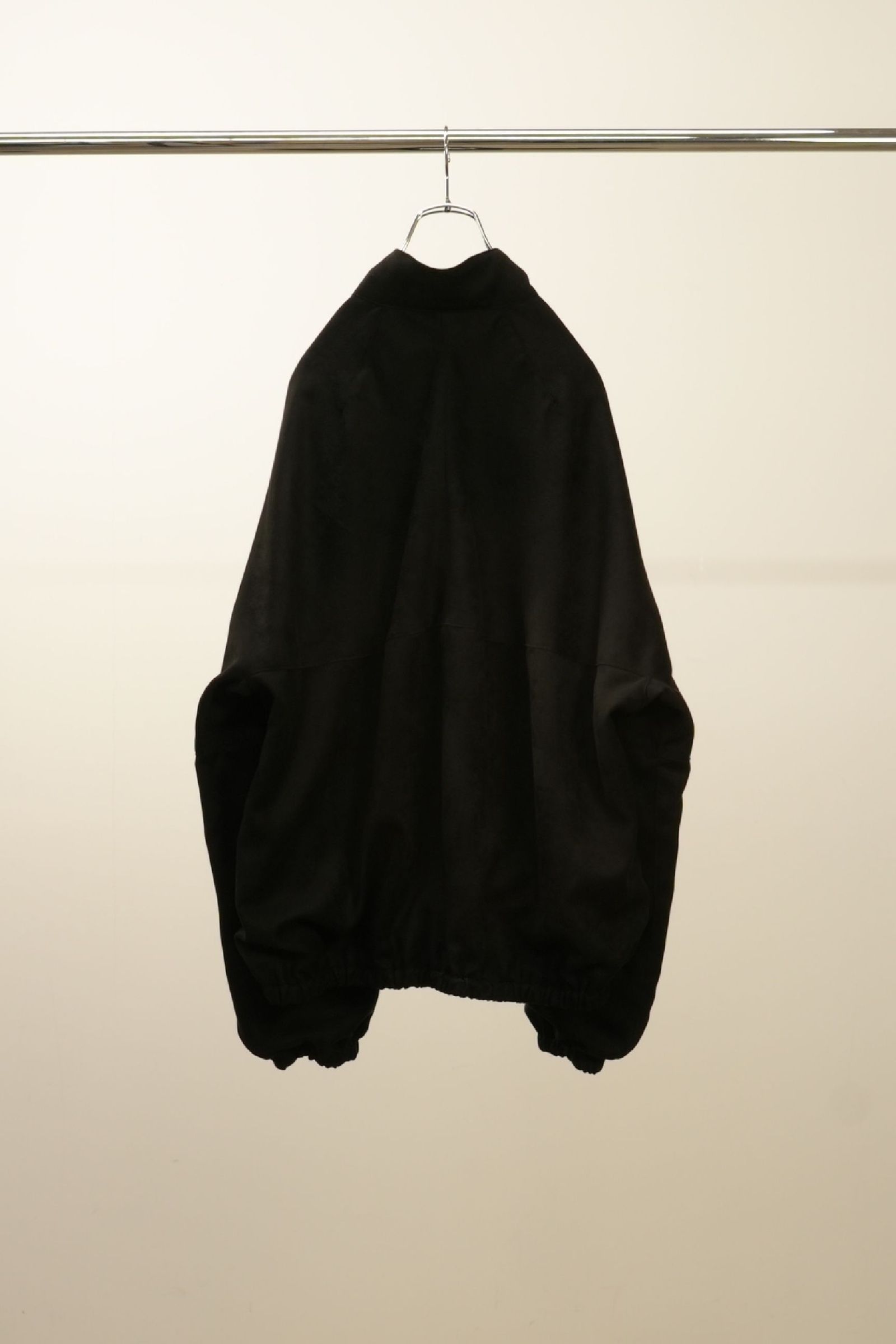 VEAGAN SUEDE KIMONO BLOUSON | BLACK | ライトアウター
