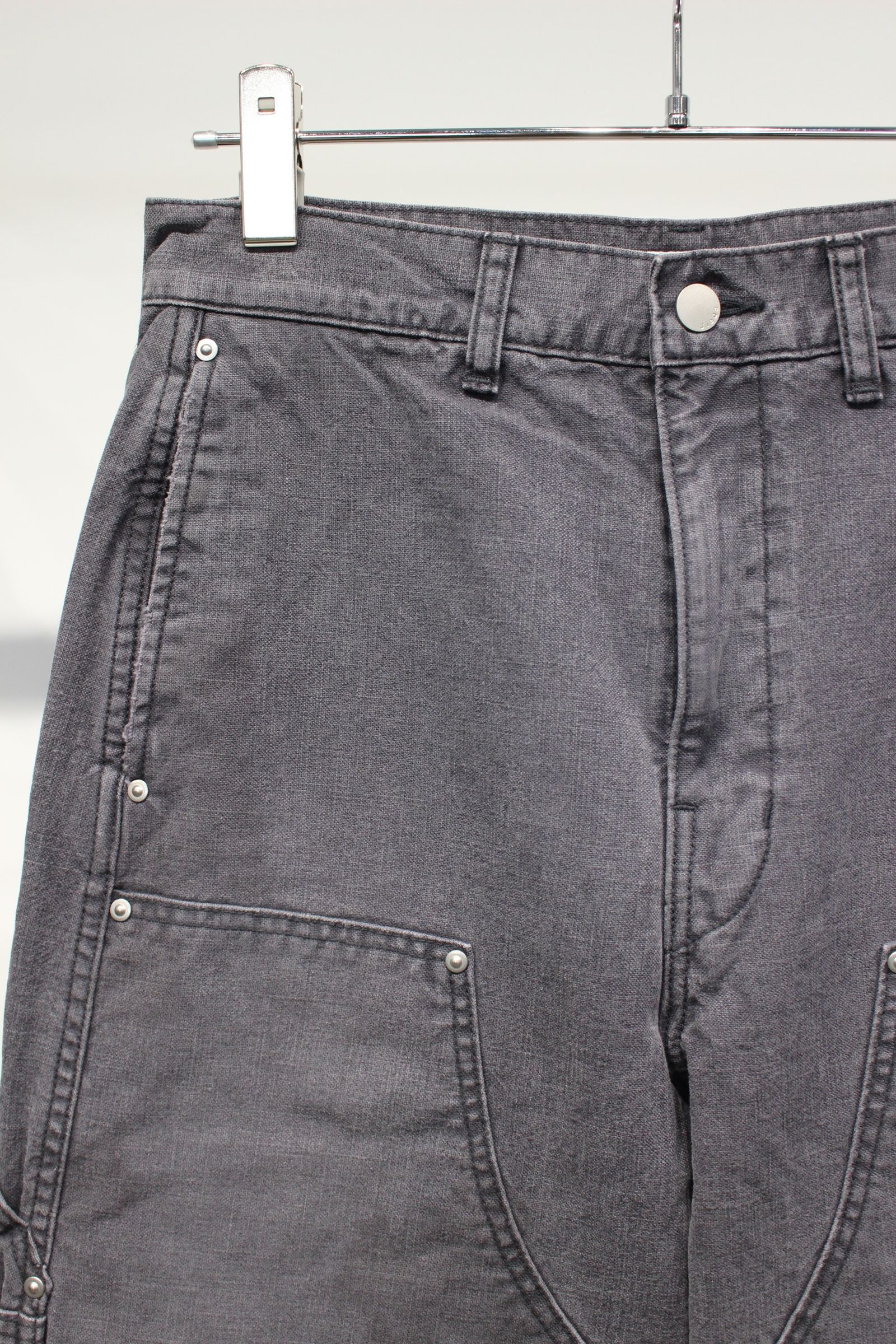 DUCK DOUBLE KNEE PANTS | BLACK | ダブルニーパンツ
