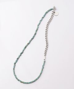 SWITCHING BEADS NECKLACE | TURQUOISE | ネックレス