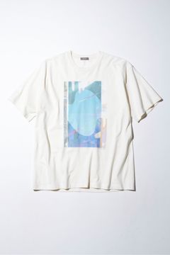 PRINTED T-SHIRT SS / CHROME/プリントTEE
