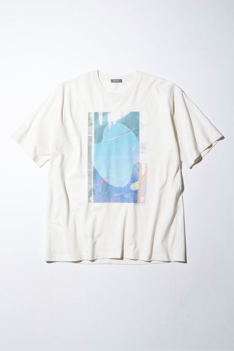 PRINTED T-SHIRT SS / CHROME/プリントTEE