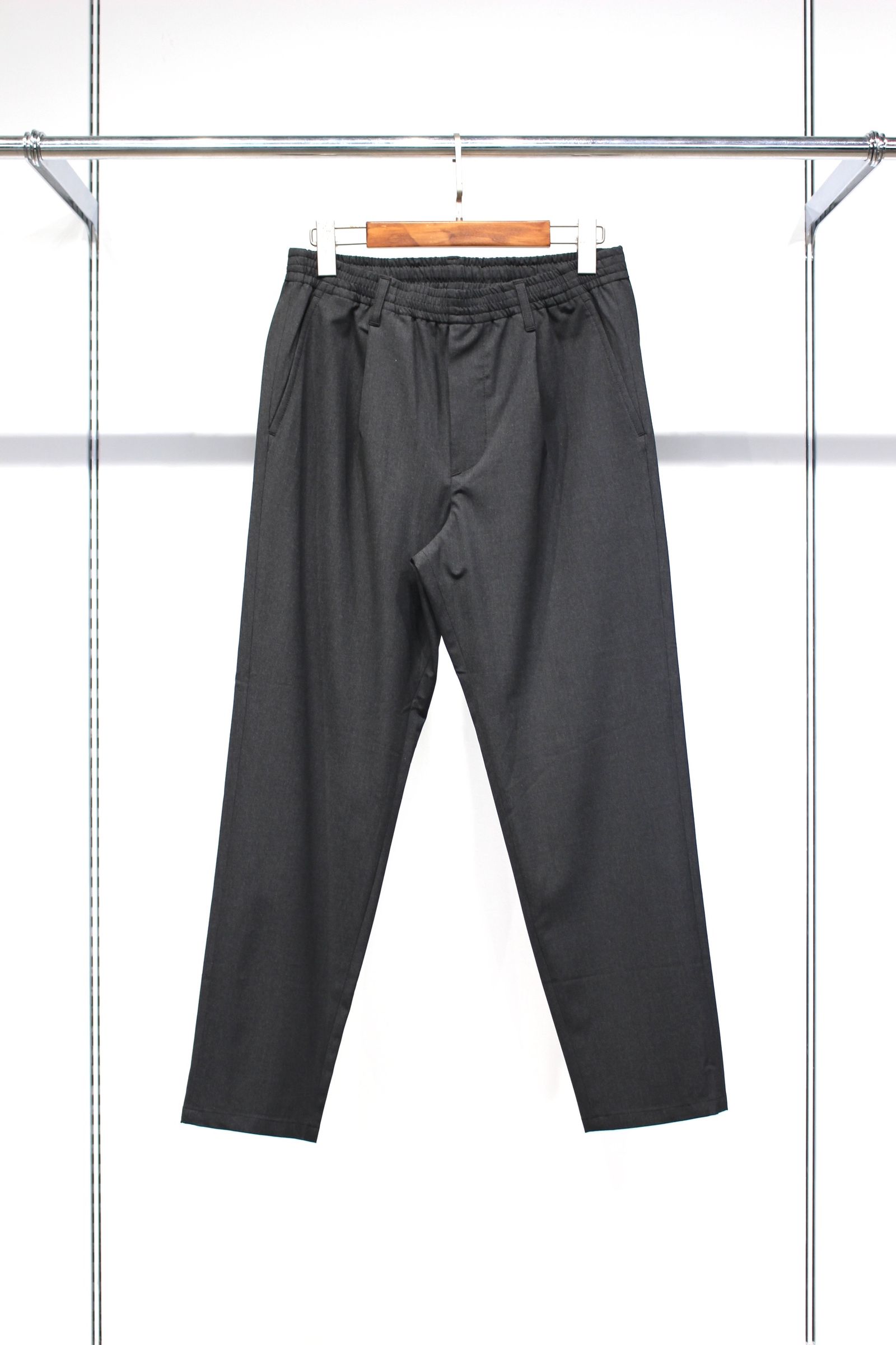 TAILORED JACKET & EASY TROUSERS (SET UP) | CHARCOAL | テーラードセットアップ