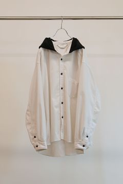 HOODIE SHIRT | OFF WHITE | シャツ