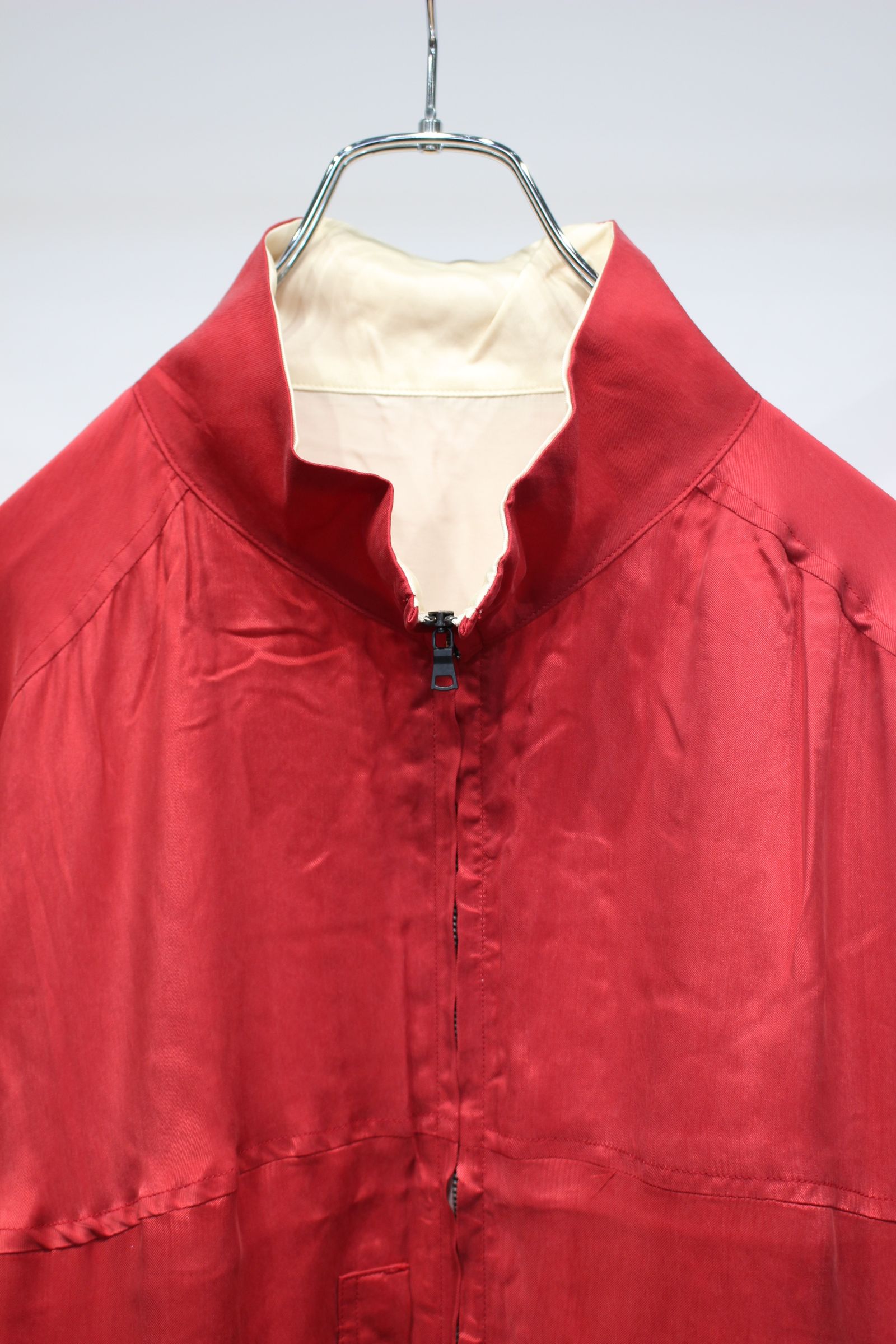 [ラスト1点] CUPRO REVERSIBLE JACKET | RED | リバーシブルジャケット