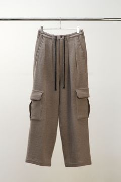 [ラスト1点] WOOL CORDUROY CARGO SLACKS | SAND | スラックス