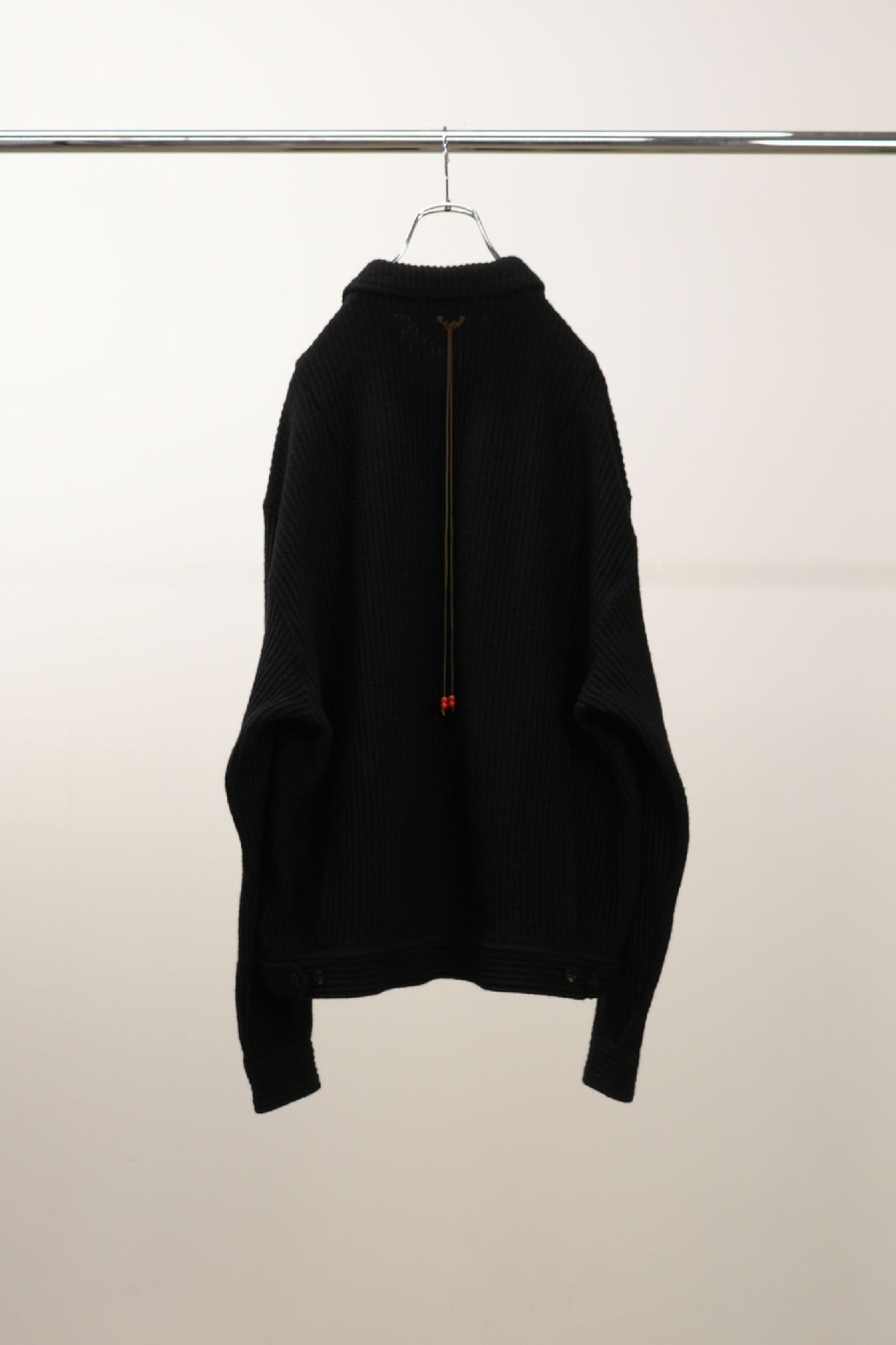 WOOL CORDUROY WORK SHIRT JACKET | BLACK | シャツジャケット