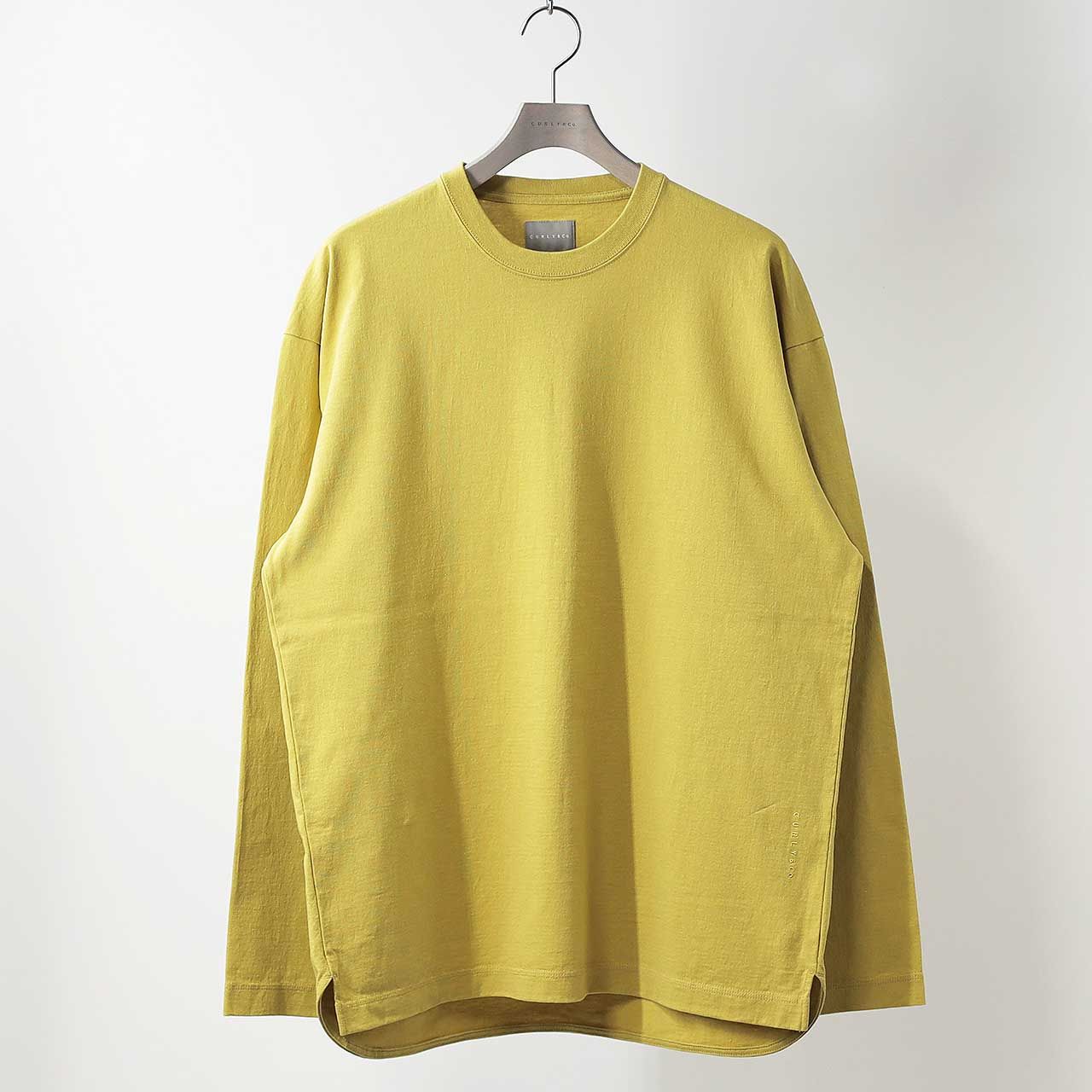 AGED COTTON TEE | DULL LIME | カットソー