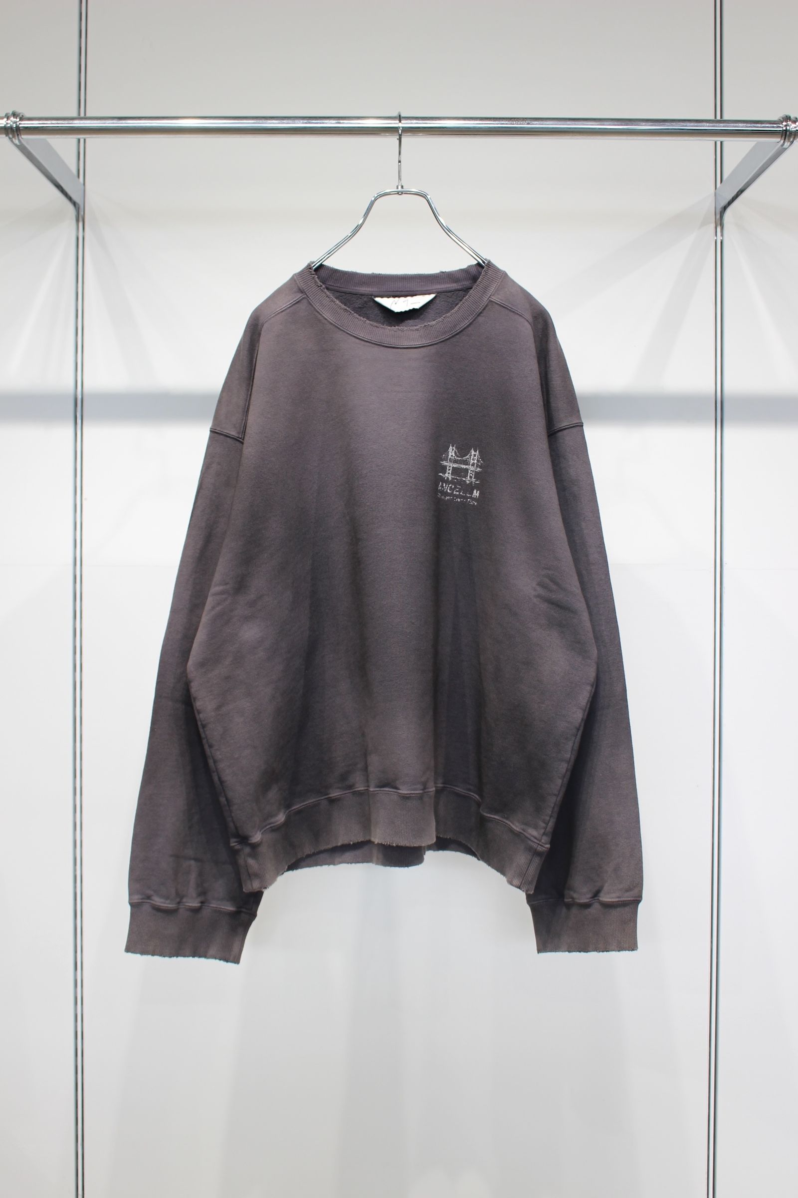 [ラスト1点] BRIDGE SWEAT SHIRT | BLACK | スウェット