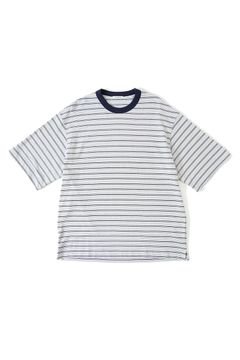 PMULTI BORDER S/S T-SHIRT/NAVY