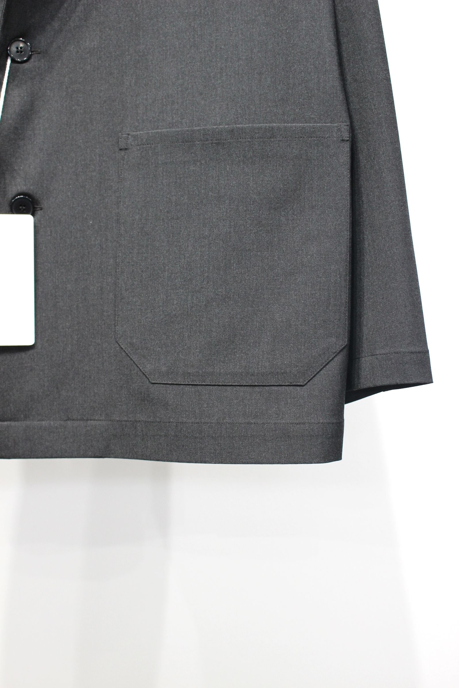 TAILORED JACKET & EASY TROUSERS (SET UP) | CHARCOAL | テーラードセットアップ