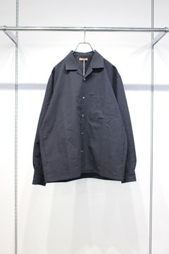 COTTON / LINEN WASHER JACKET | SUMIKORO | シャツ