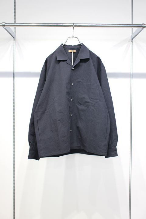 COTTON / LINEN WASHER JACKET | SUMIKORO | シャツ