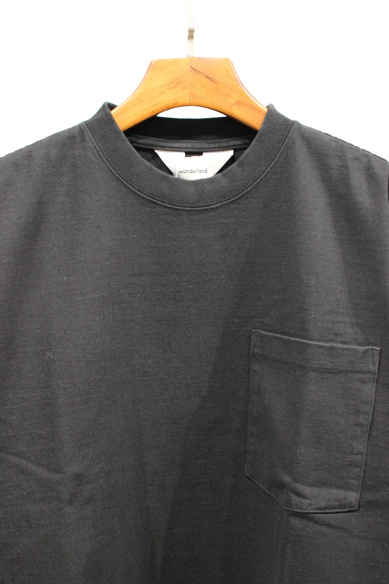 Pocket tee/BLACK