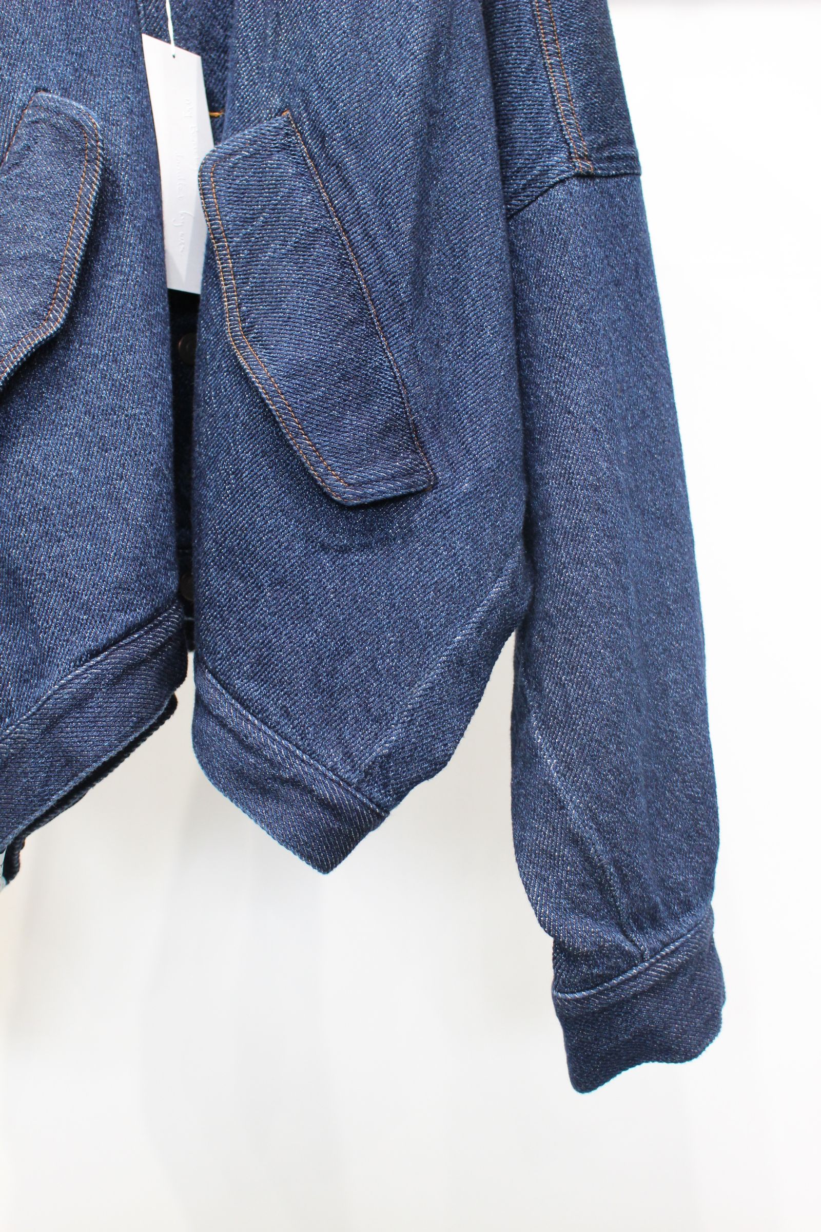 SOFT DENIM WIDE JACKET | INDIGO | ソフトデニムジャケット