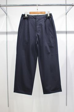 [ラスト1点] TRICOT STRAIGHT EZ PANTS | NAVY | イージーパンツ