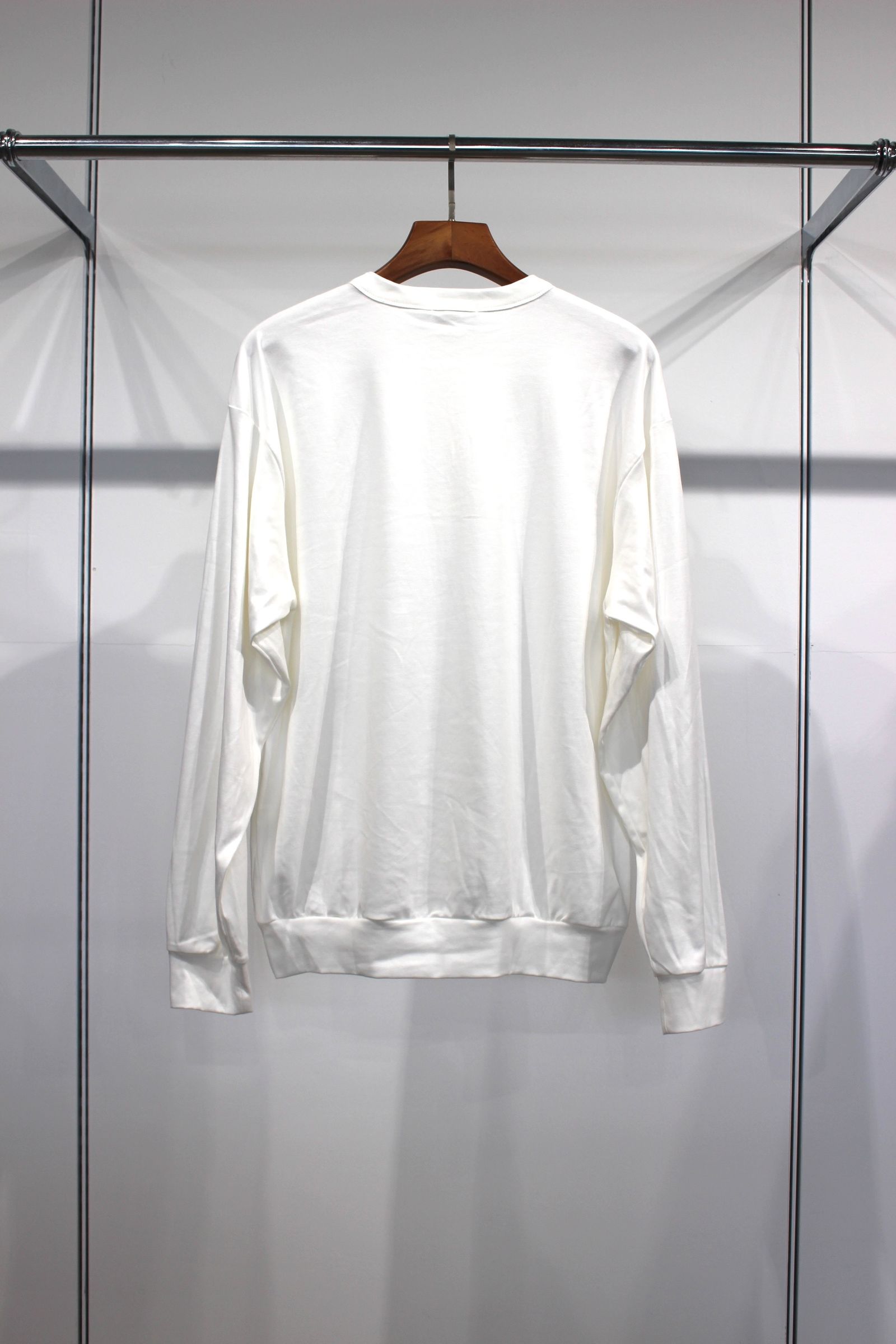 1ST PICKED SUVIN HENRY L/S TEE | WHITE | カットソー