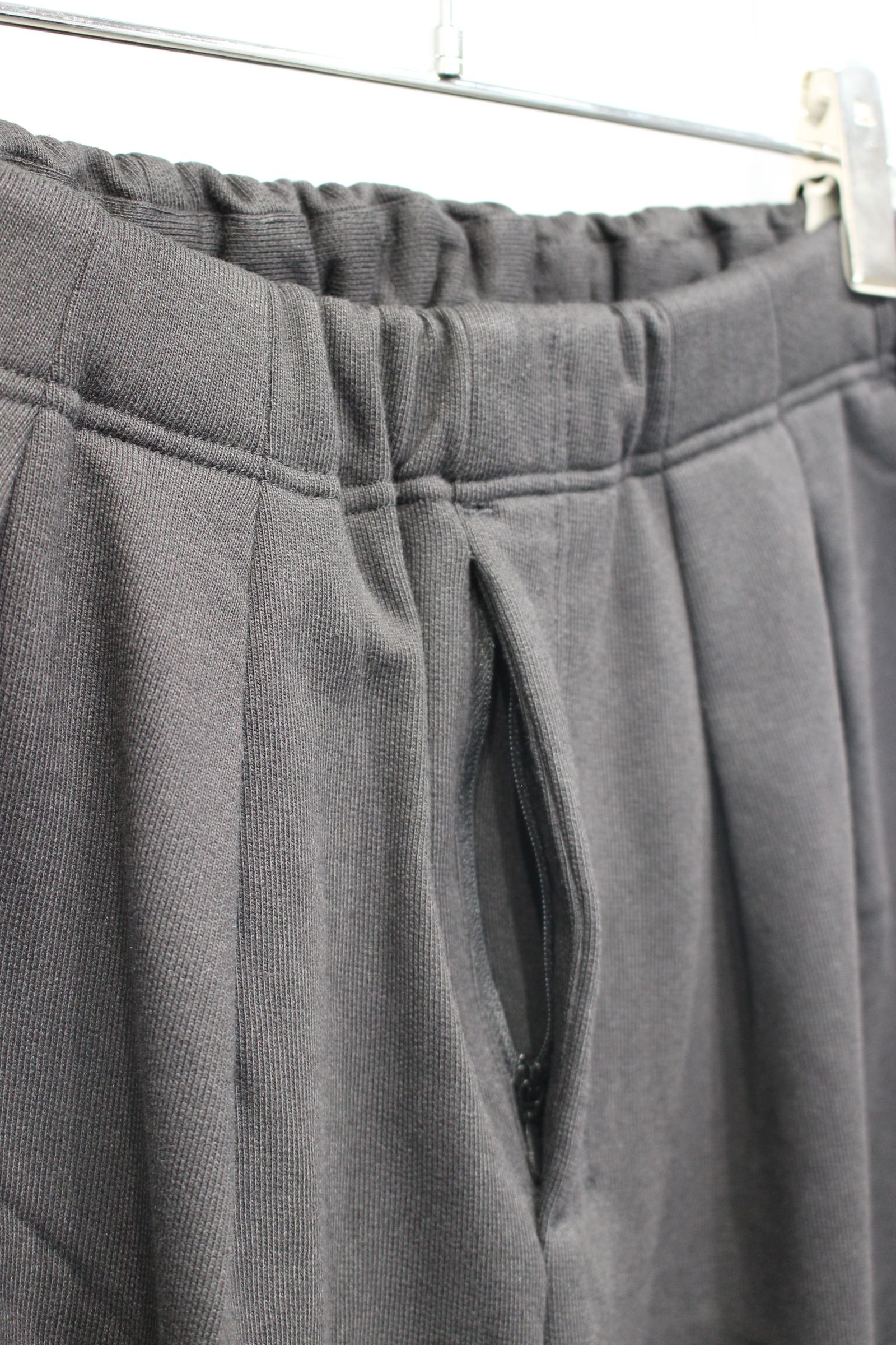 SWEAT SLACKS | BLACK | スウェットスラックス