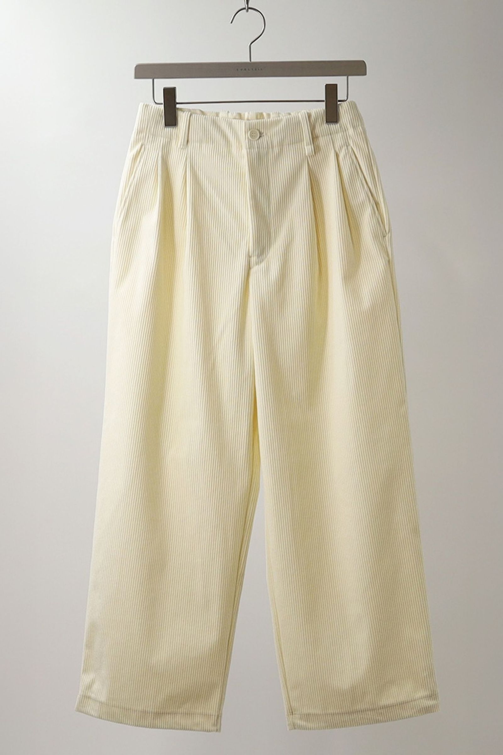 TRICOT CORDUROY PANTS | IVORY | コーデュロイパンツ