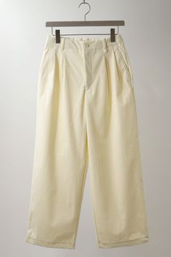 TRICOT CORDUROY PANTS | IVORY | コーデュロイパンツ