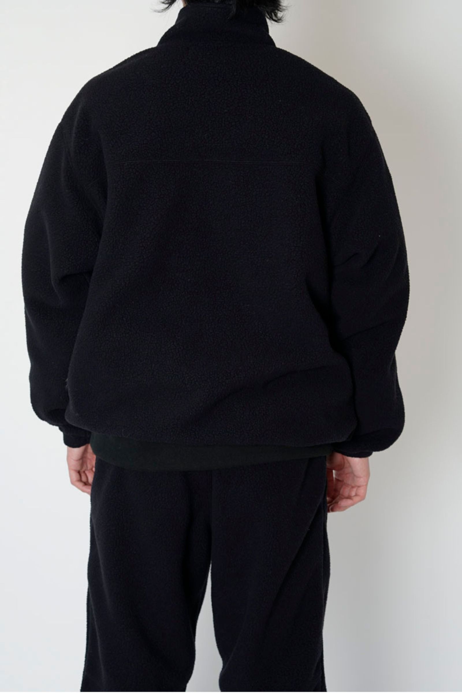 POLARTEC®︎ FLEECE JACKET/BLACK