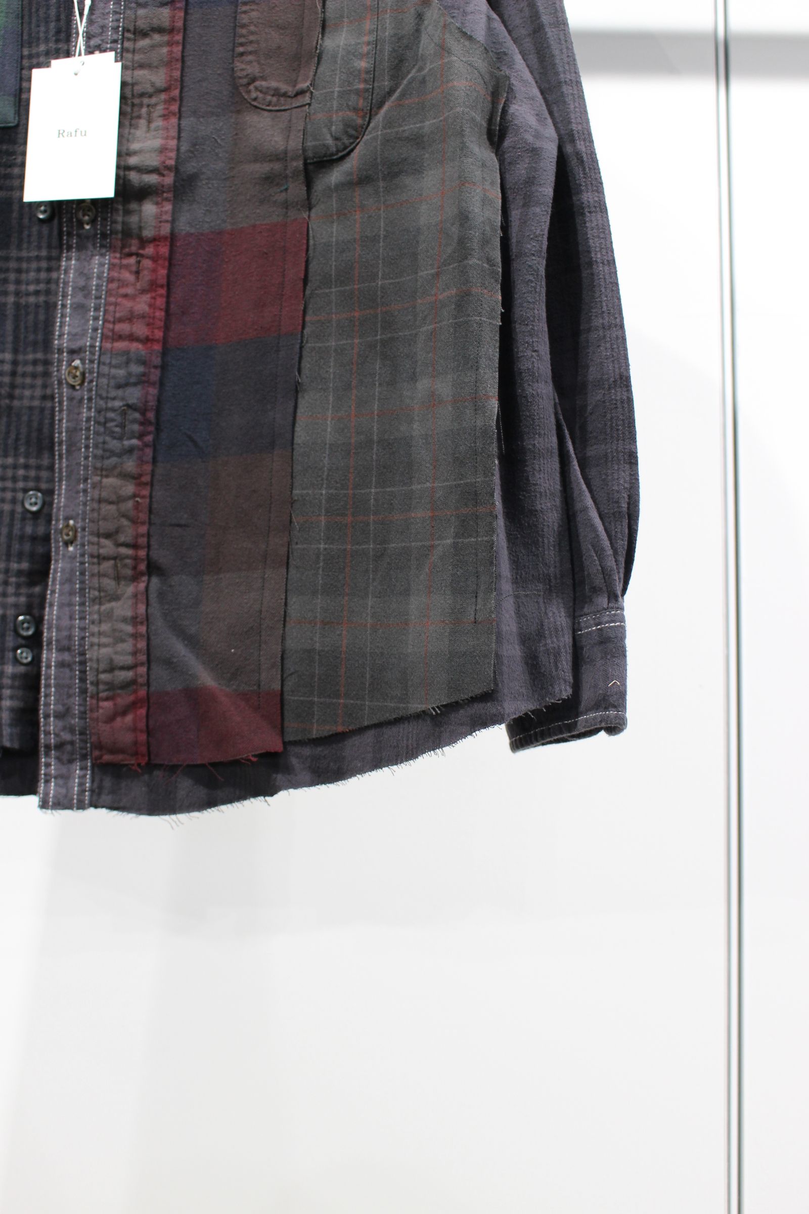 Remake shirt | Black DYE-A | シャツ