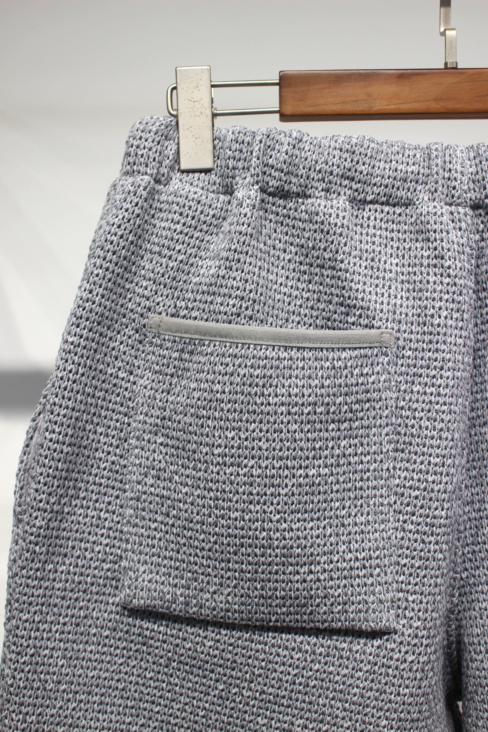 HONEYCOMB KNIT SHORTS | M.GRAY | ショートパンツ