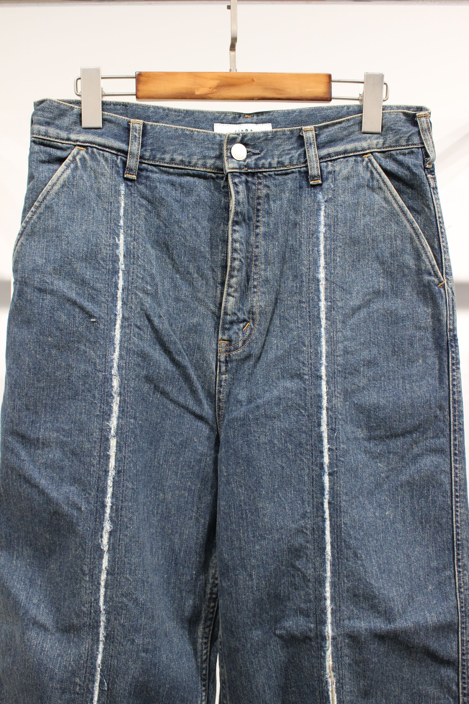 JieDa - CUTTING WIDE DENIM | INDIGO | デニム | NapsNote