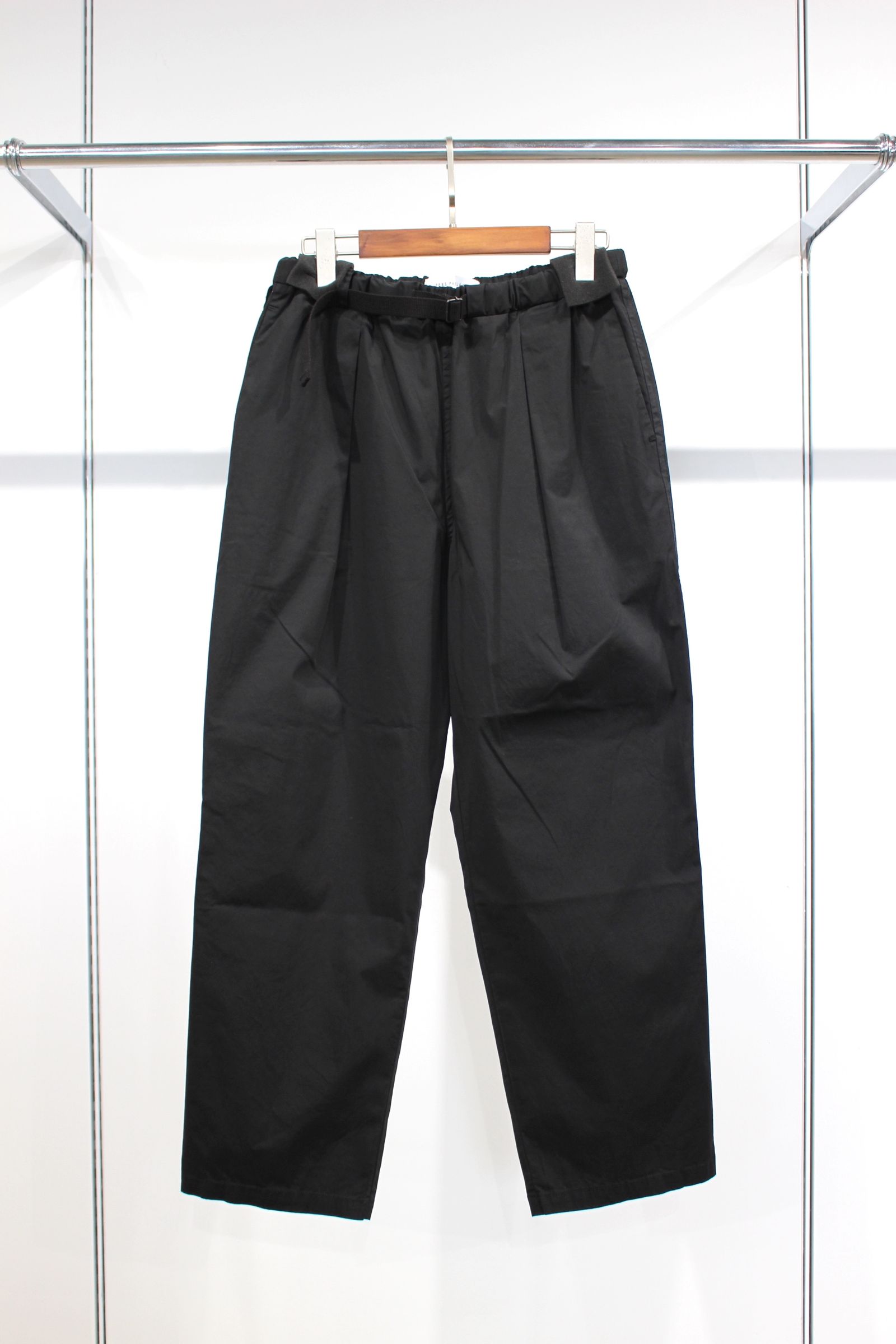 MASON EZ TROUSERS “SOLID”/BLACK