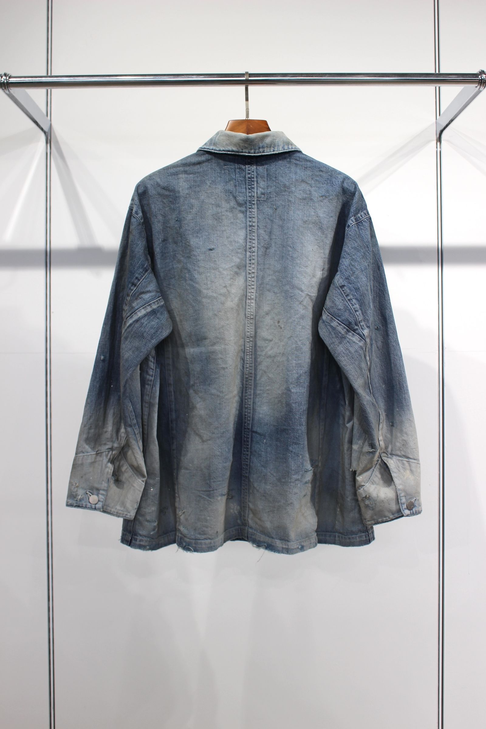 福袋 大丸 ANCELLM - DENIM COVERALL | BLACK | カバーオール | NapsNote ジャケット・アウター