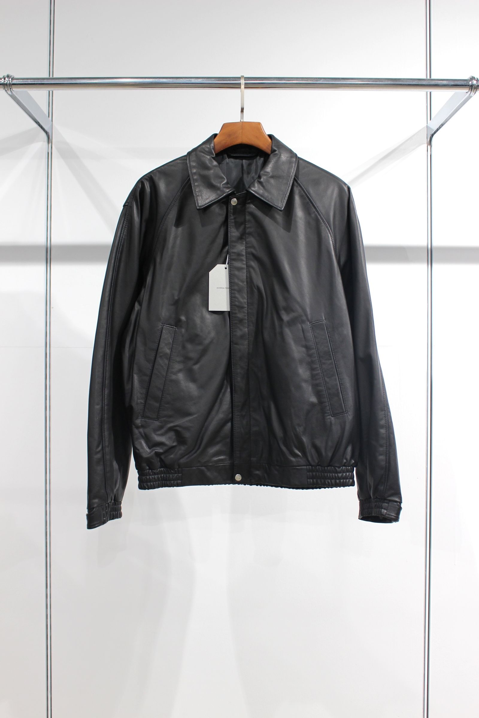 LEATHER BROUSON | BLACK | レザージャケット
