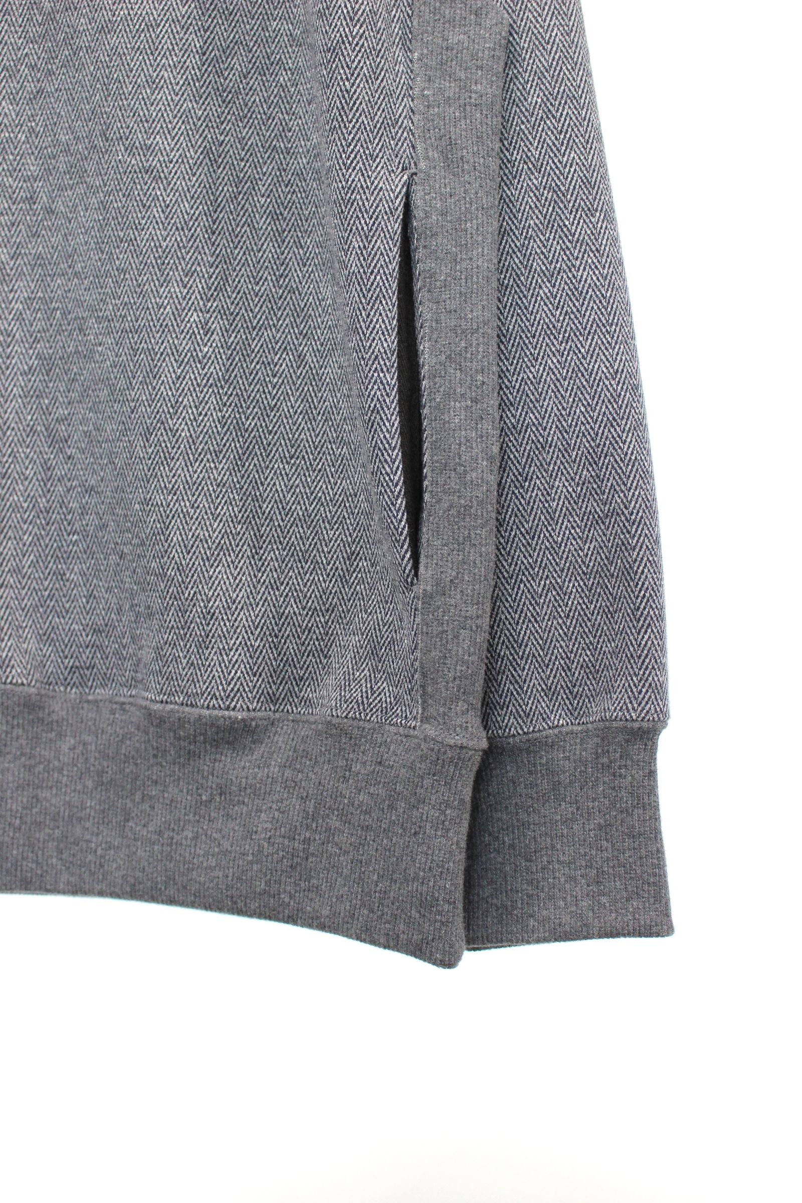 BLANKET TURTLE-NECK P/O/CHARCOAL.H