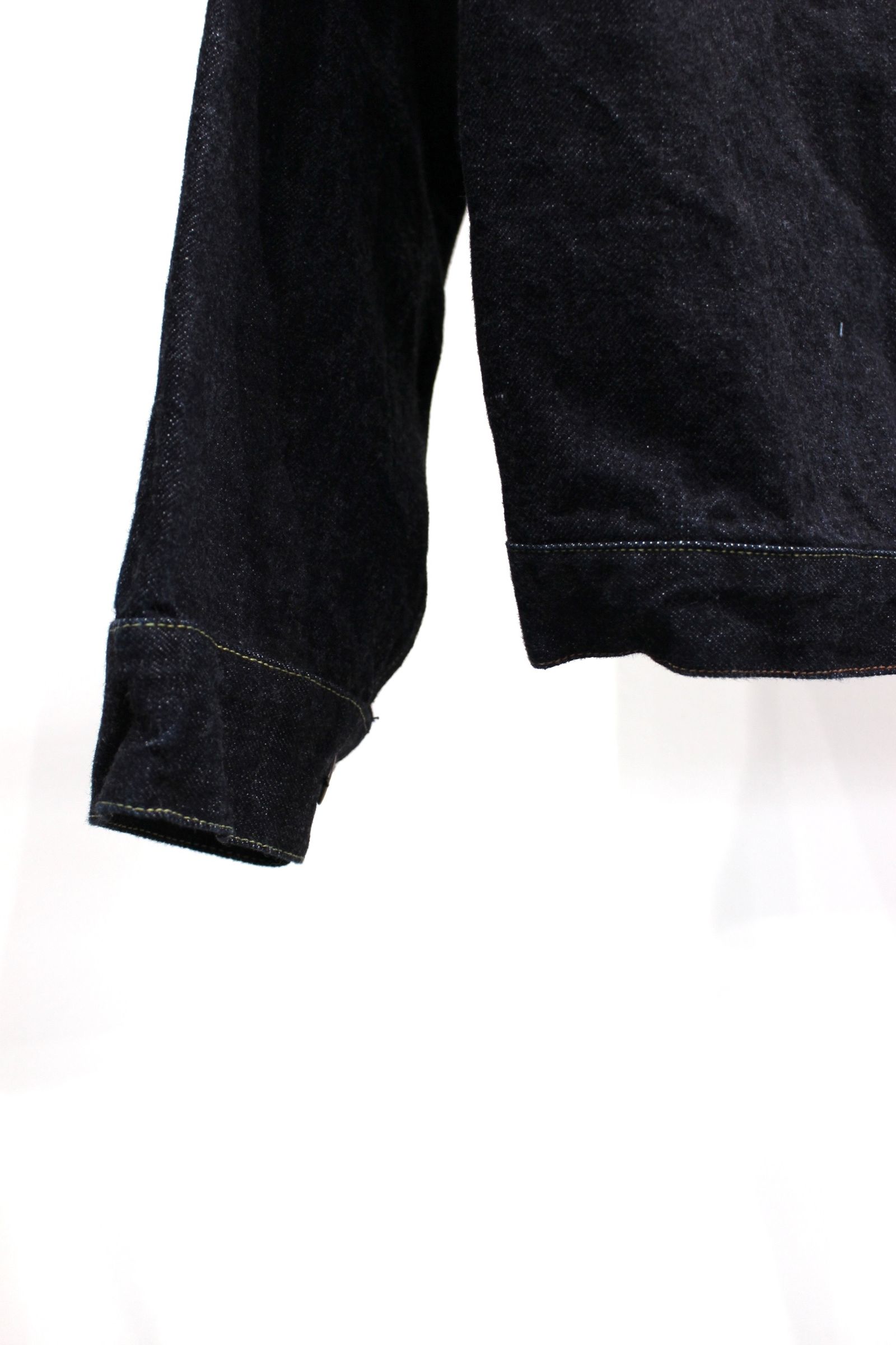 HYPER BIG "1ST" KIBATA SHUTTLE DENIM JACKET/NAVY