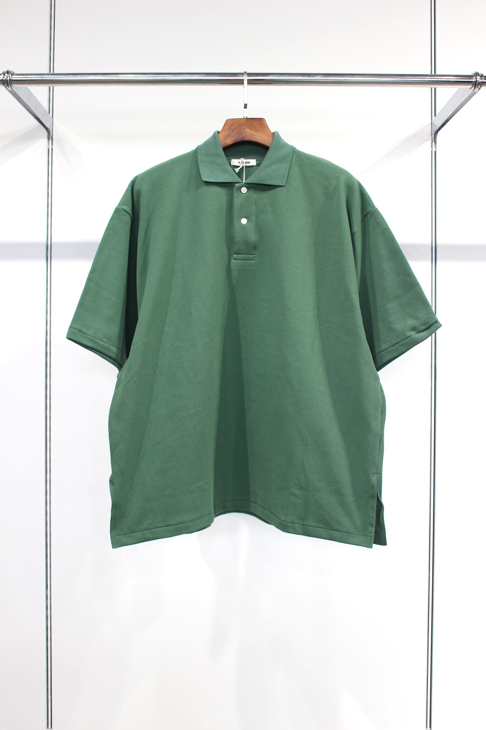 INTERIM - HYPER BIG TANGIS PIQUE POLO SHIRT/L.GREEN | NapsNote